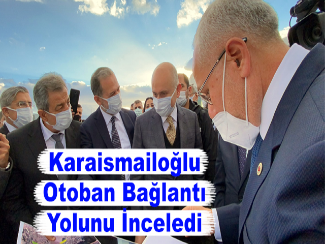 Bakan Karaismailoğlu İskenderun’da Otoban Bağlantı Yolunu İnceledi
