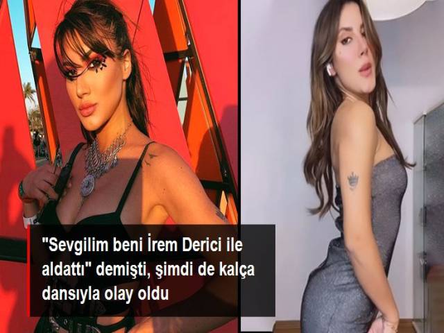 Gökçe Yıldırım, bu sefer de kalça dansı yaptı