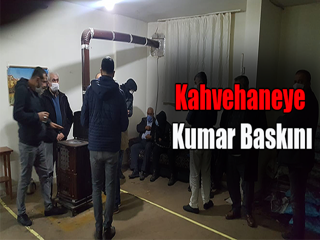 Hatay'da Kahvehaneye Kumar Baskını