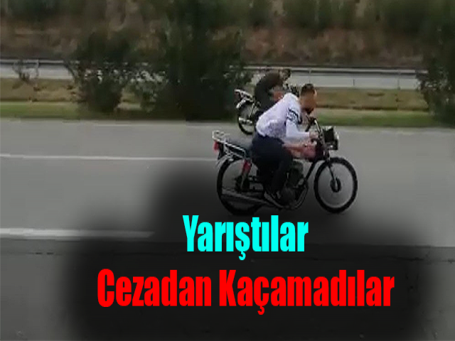 Hatay'da Otoyol Yarışçılarına Ceza Yağdı