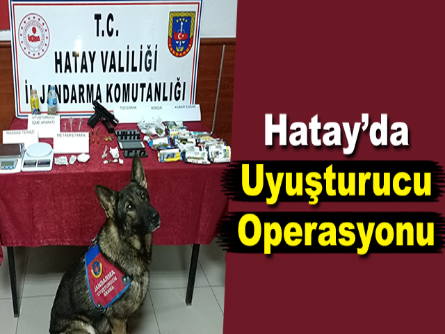 Hatay’da Uyuşturucu Operasyonuna 6 Tutuklama
