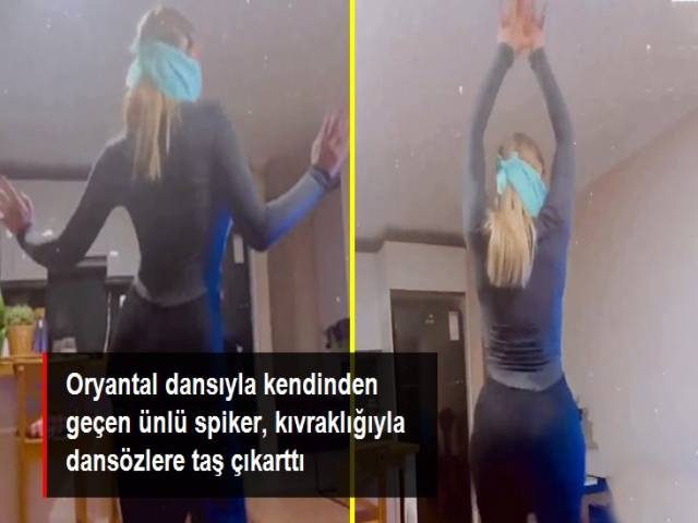 Dansözlere taş çıkarttı