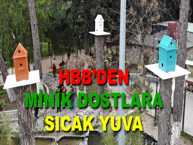 HBB’DEN MİNİK DOSTLARA SICAK YUVA