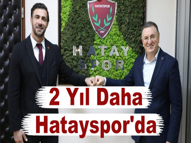 Ömer Erdoğan, 2 Yıl Daha Hatayspor'da