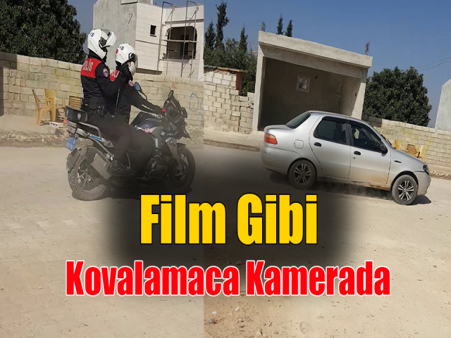 Film gibi kovalamaca vatandaş kamerasında