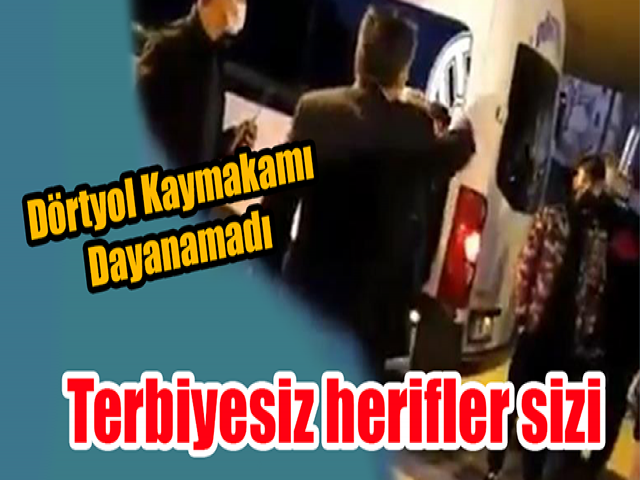 Minibüsteki fazla yolculara sinirlenen kaymakam kendisini tutamadı: Terbiyesiz herifler sizi