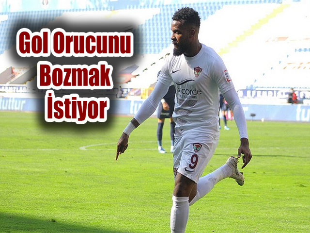 Aaron Boupendza, gol orucunu bozmak istiyor