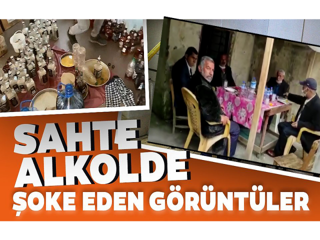 Hatayda Jandarmadan sahte alkol satan büfelere operasyon