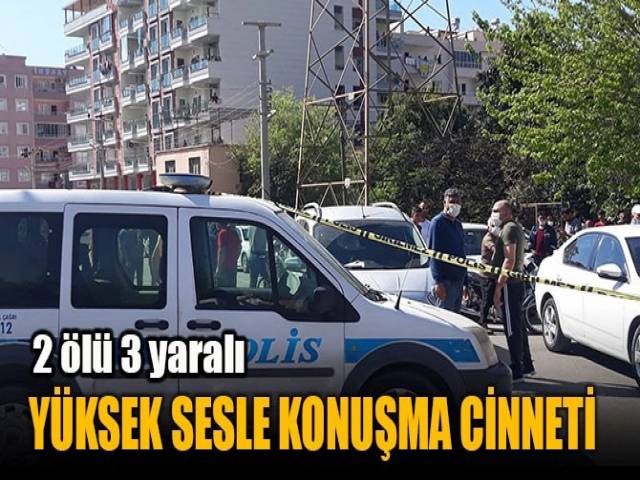 Hatay'da Yüksek Sesle Konuşma Cinneti: 2 Ölü 3 Yaralı