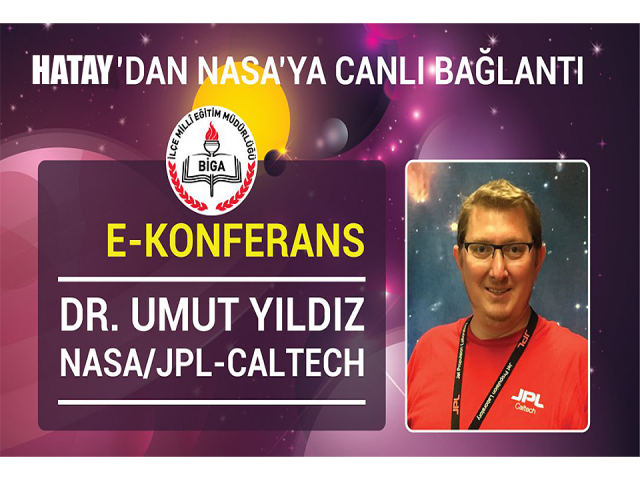 Hataylı öğrenciler NASA'ya bağlandı 