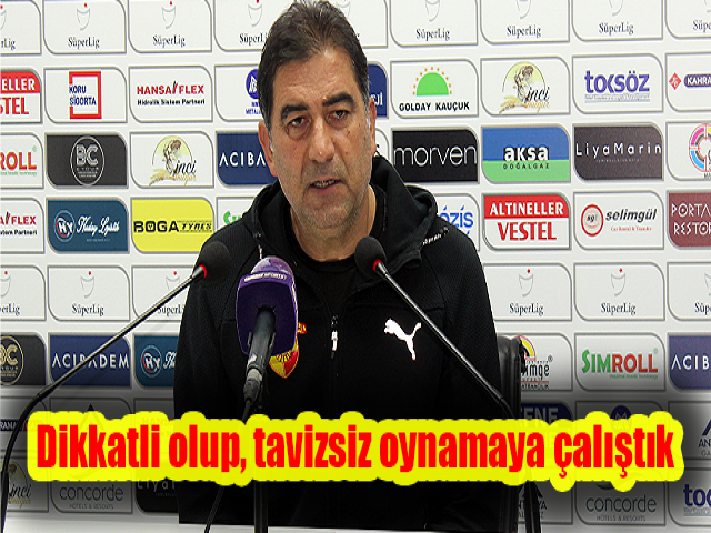  Ünal Karaman: "Dikkatli olup, tavizsiz oynamaya çalıştık"