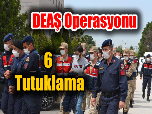 Hatay'da DEAŞ operasyonu: 6 tutuklama