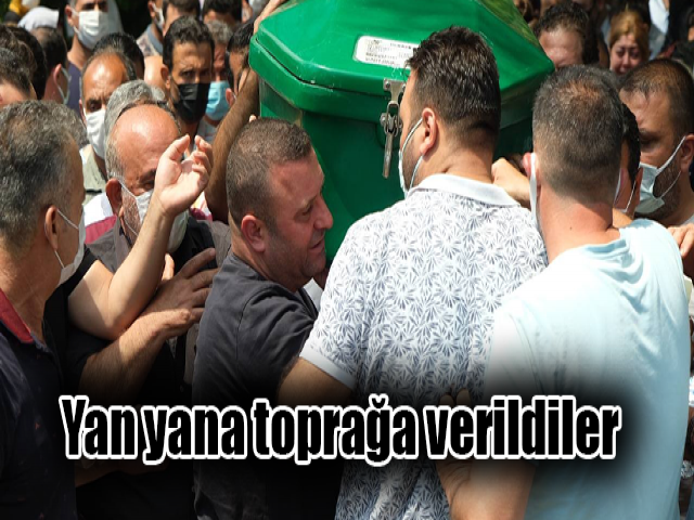 Hatayda Otomobilin çarptığı kardeşler yan yana toprağa verildi