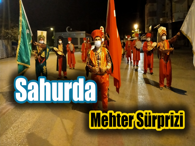 Hatayda Sahurda Mehter Sürprizi