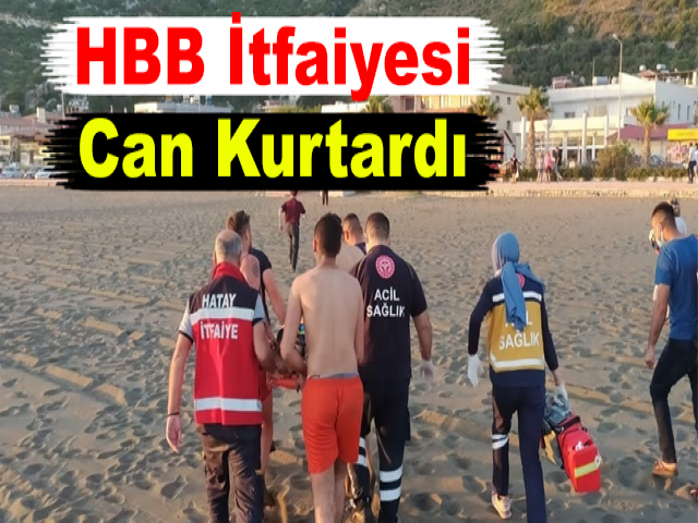 HBB İtfaiyesi Can Kurtardı
