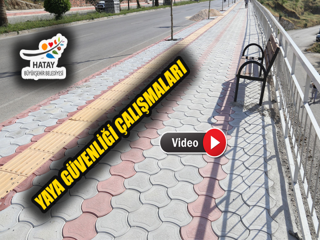 HBB'DEN YAYA GÜVENLİĞİ ÇALIŞMALARI