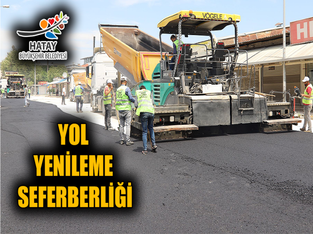 HBB’DEN YOL YENİLEME SEFERBERLİĞİ