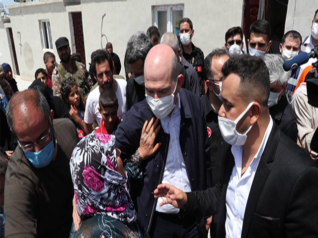 İçişleri Bakanı Soylu İdlib'de