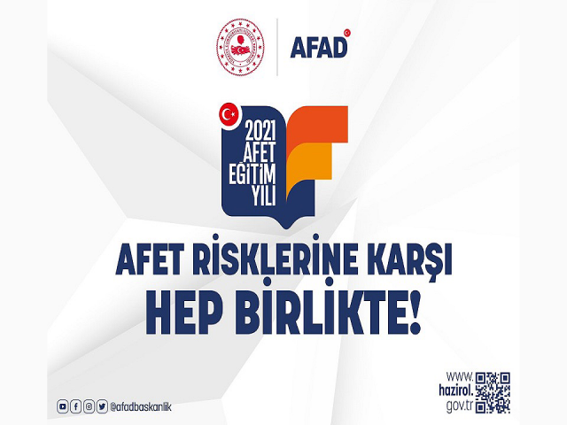 AFAD’dan Hatay’a 2021 Afet eğitimi