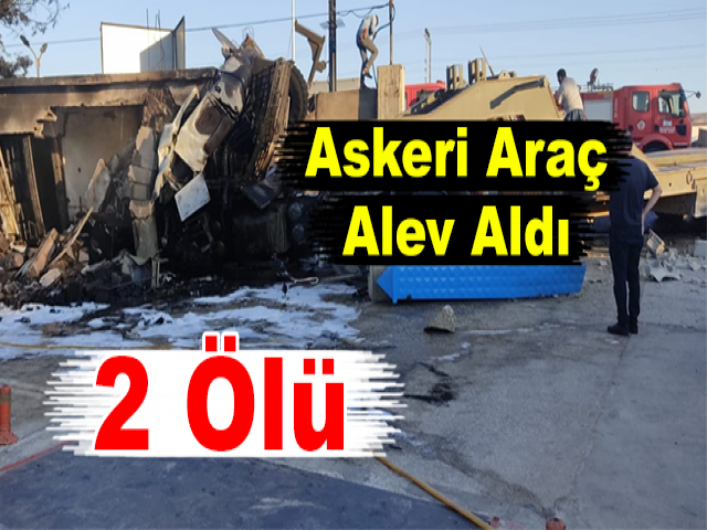 Hatay’da Askeri Araç Kaza Yaptı 2 Ölü