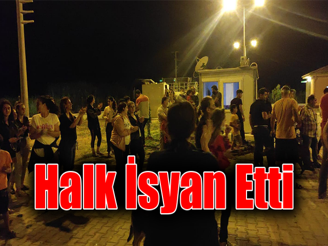Hatayda O İlçede Halk İsyan Etti