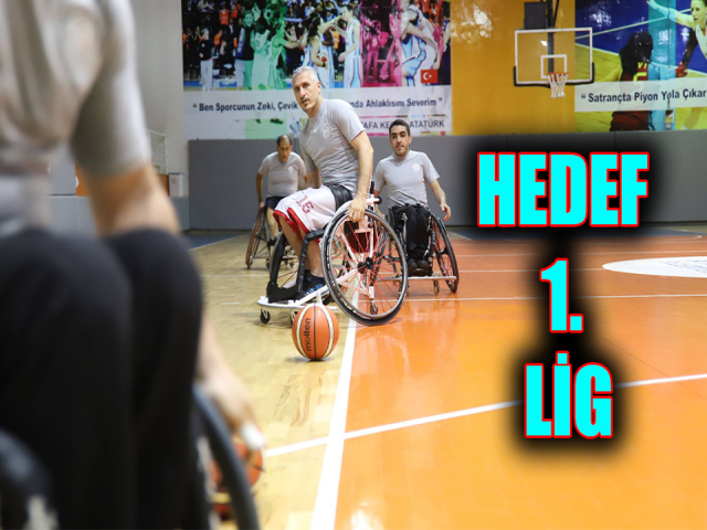 MAVİ-BEYAZLI BASKETBOLCULARDA HEDEF 1. LİG