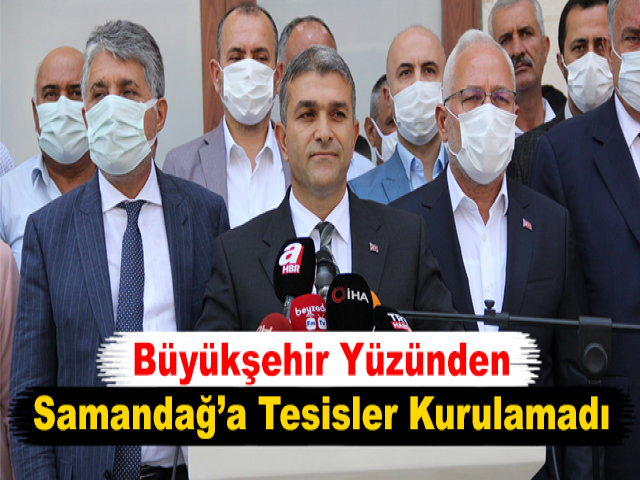 Büyükşehir Yüzünden Samandağ’a Tesisler Kurulamadı
