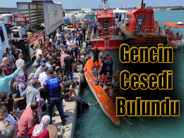 Hatay'da denizde kaybolan gencin cesedi bulundu