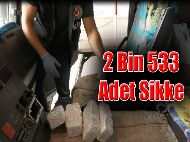 Hatayda 2 bin 533 adet tarihi sikke ele geçirildi