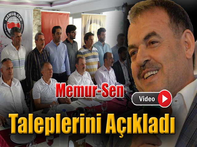 Memur-Sen görüşme öncesi taleplerini açıkladı 