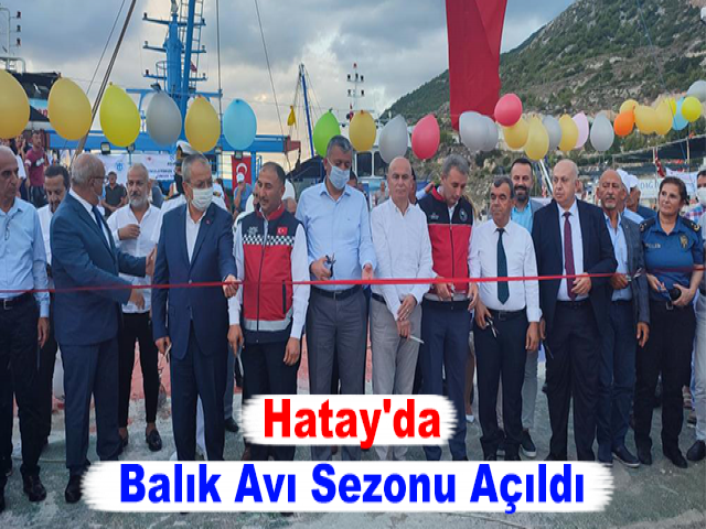 Hatay'da Balık Avı Sezonu Açıldı