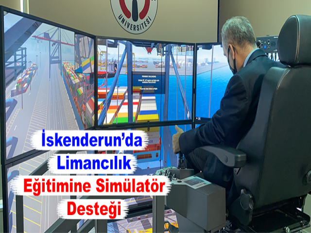 İskenderun’da Limancılık Eğitimine Simülatör Desteği