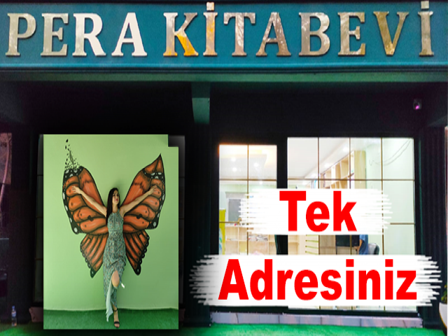 Kırtasiye ve Kitap İhtiyaçlarınız için Tek Adresiniz 'PERA KİTABEVİ'