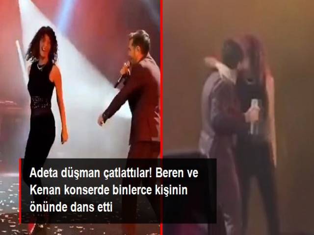 Kenan Doğulu ve Beren Saat'ten muhteşem dans performansı
