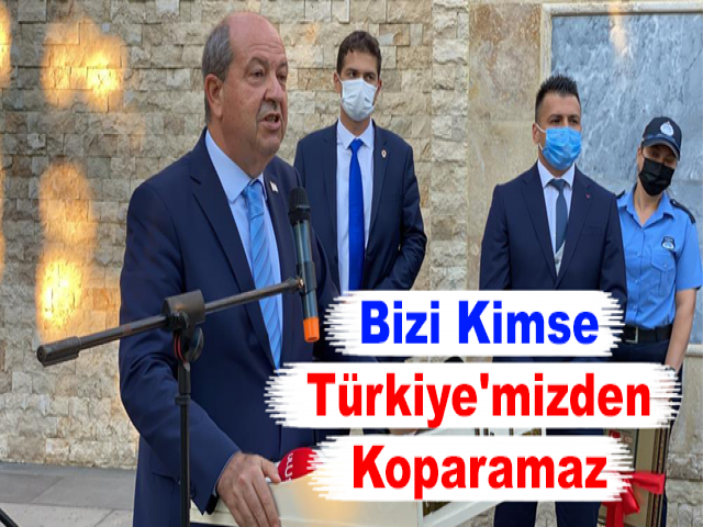 KKTC Cumhurbaşkanı Tatar: Bizi Kimse Türkiye'mizden Koparamaz