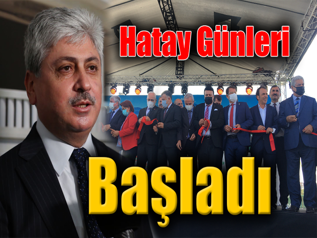 Yenikapıda ‘Hatay Günleri başladı