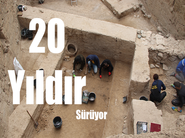  Aççana Höyük’te kazılar 20 yıldır sürüyor