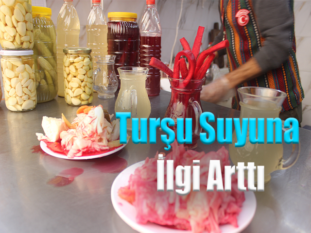 Havalar soğuyunca turşu suyuna ilgi arttı