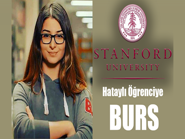Stanford’dan Hataylı Öğrenciye Burs