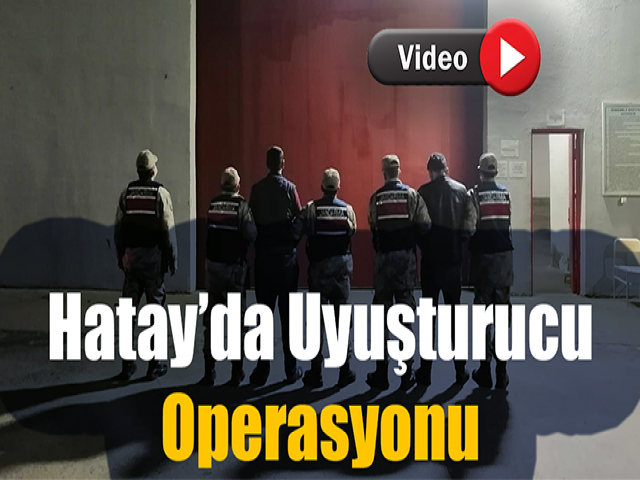 Gaziantepten Hataya uyuşturucu sevkiyatına jandarma engeli