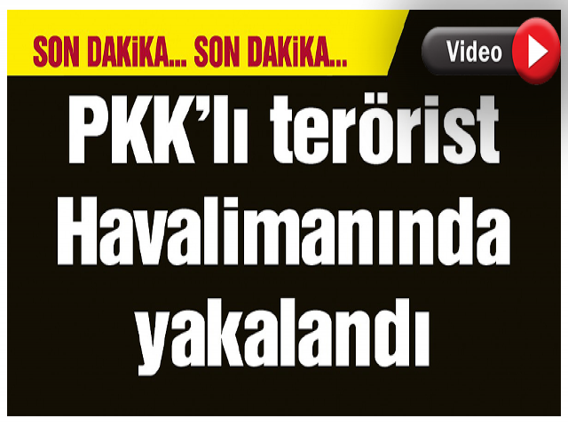 Hatay'dan Yurda Giren PKK'lı Yakalandı