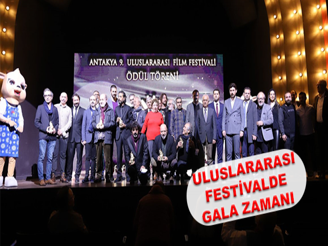 ULUSLARARASI FESTİVALDE GALA ZAMANI