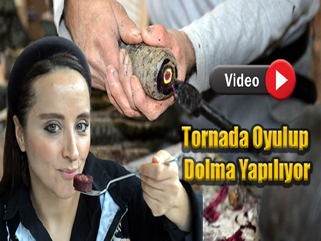 Hatayda Havuç Tornada Oyulup Dolma Yapılıyor
