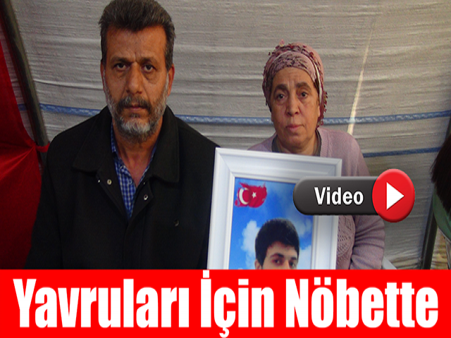 Hataylı aile örgütün pençesindeki yavruları için nöbette 