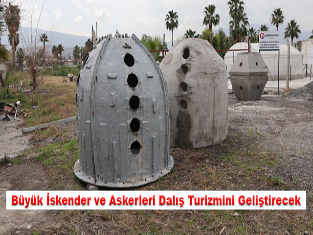 Büyük İskender ve Askerleri Dalış Turizmini Geliştirecek