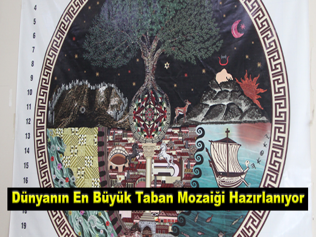 Dünyanın En Büyük Taban Mozaiği Expo 2021'e Hazırlanıyor