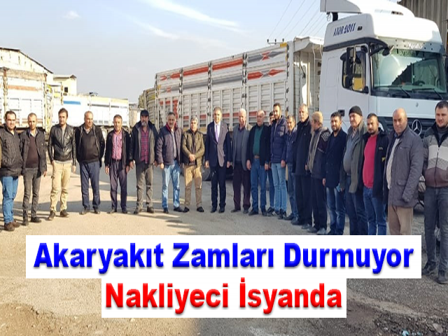 Güzelmansur: Akaryakıt Zamları Durmuyor, Nakliyeci İsyanda