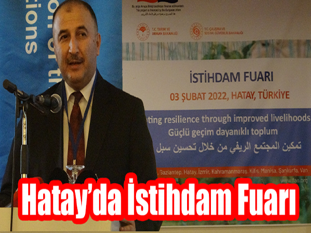 Hatay’da İstihdam Fuarı