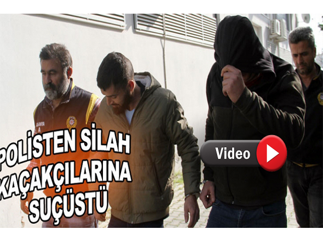 Hatay’da silah kaçakçılarına suçüstü