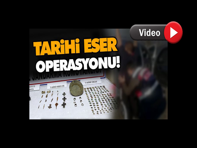 Hatay’da tarihi eser operasyonu